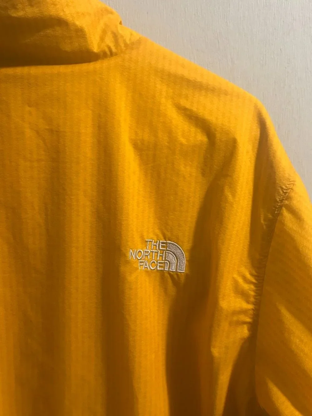 The North Face Yellow Coyote Tower Fleece-Lined Rain Jacket Men's XL